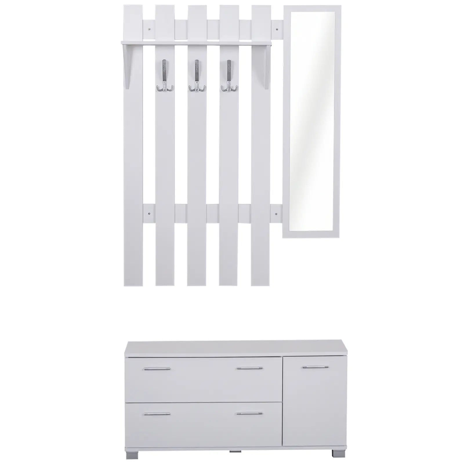 RECIBIDOR WHITE ENTRY&GO 3 EN 1 image 5