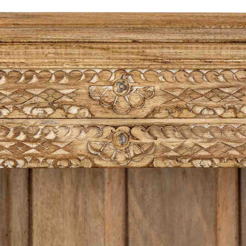 ESTANTERÍA DALIAN ARTESANAL DE MADERA MARRÓN image 3