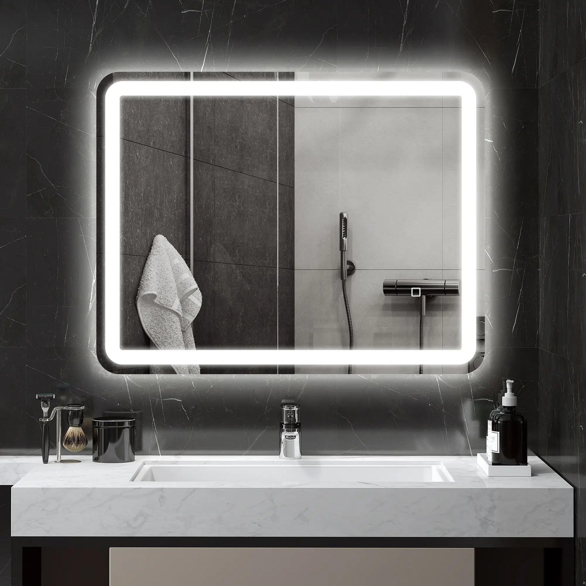 ESPEJO DE BAÑO LED LUMIRA PRO 70X90 CON ANTIVAHO Y MEMORIA image 9