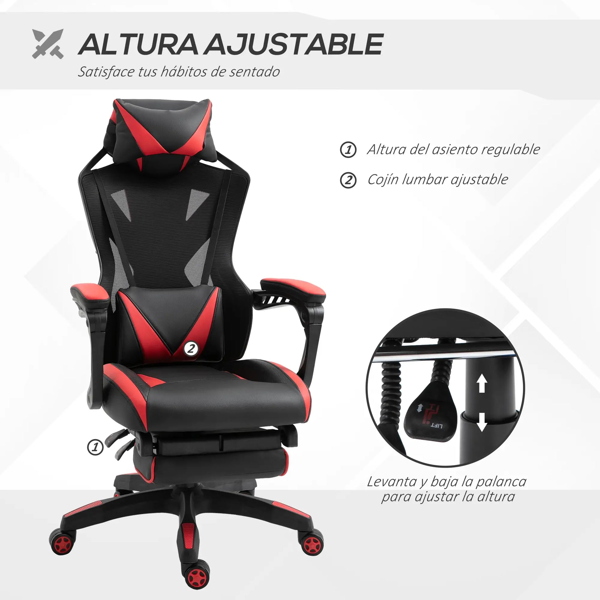 SILLA GAMING MODELO REDSTORM MAX image 2
