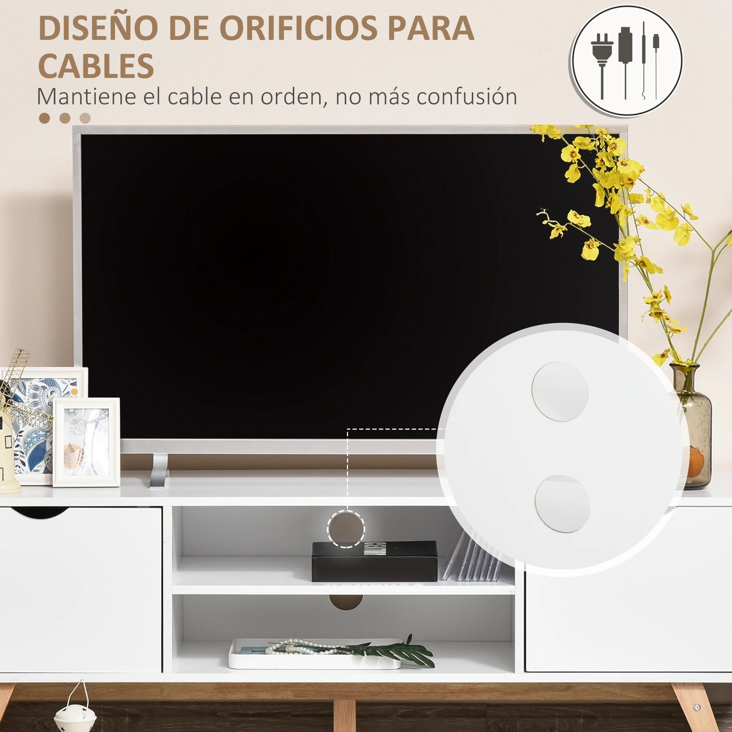 MUEBLE DE TV NORDICLINE 150 image 1