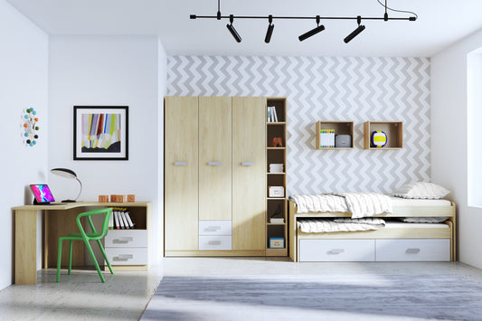 Dormitorio juvenil Donald 19 en color Puccini-Andersen. image 0