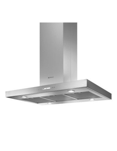 Campana de isla en forma de T  Johnson 90 cm Inox image 0