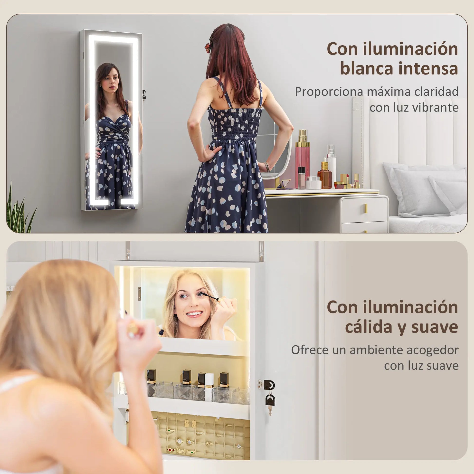 ESPEJO JOYERO LUMINA WALL image 6