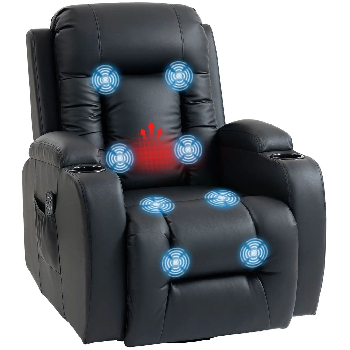 RELAX ZENKORA PLUS GIRATORIO Y RECLINABLE · 8 PUNTOS DE MASAJE · FUNCIÓN CALOR image 0