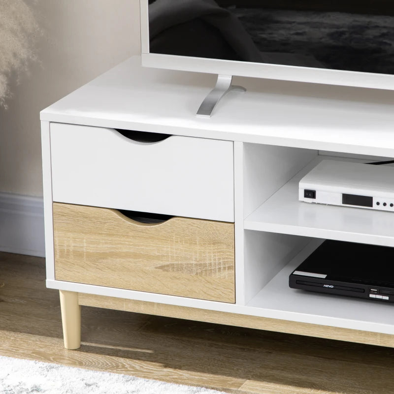 MUEBLE TV “NORDIK 120” BLANCO & ROBLE image 3