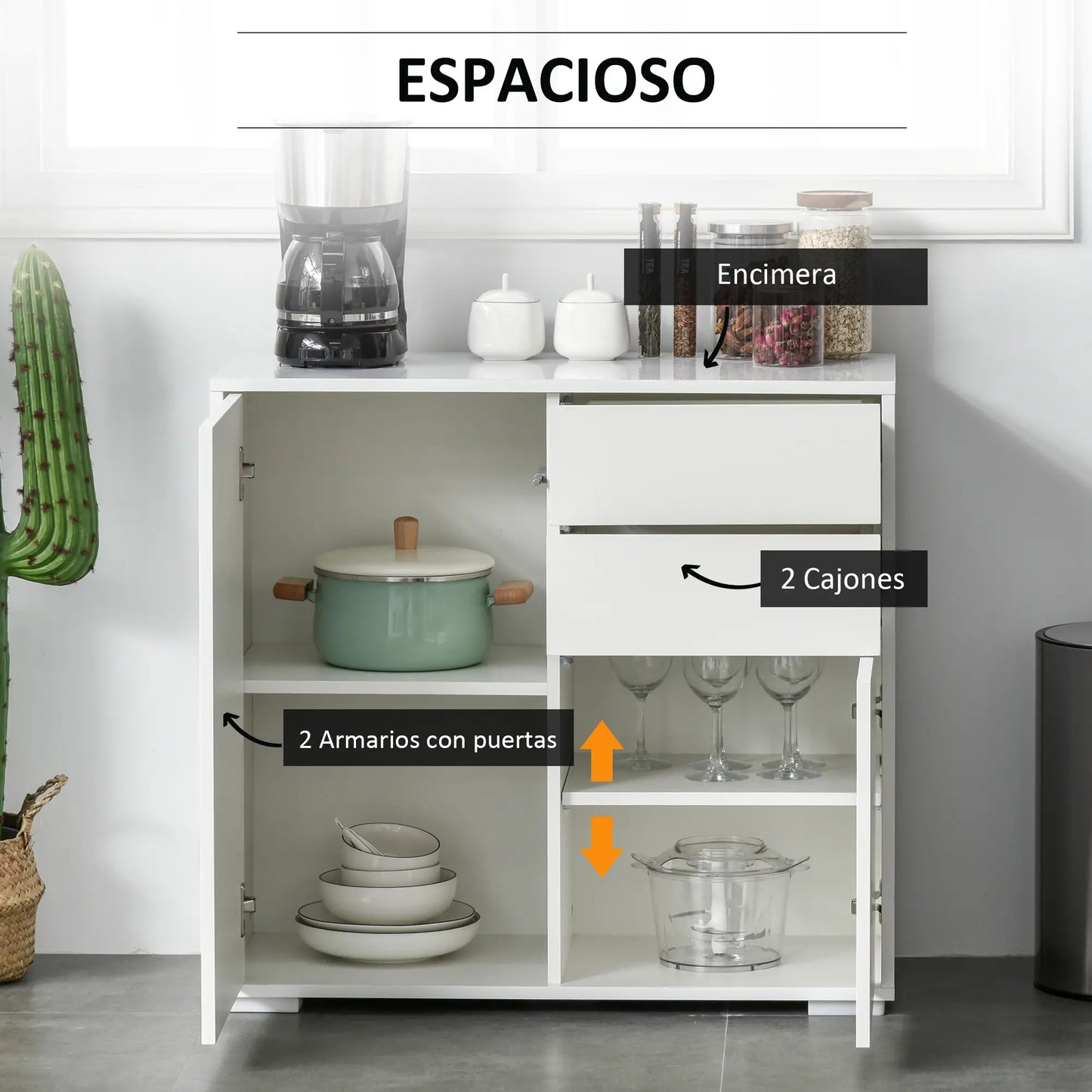 APARADOR DE COCINA MODERNO NORDIK PRESS image 1