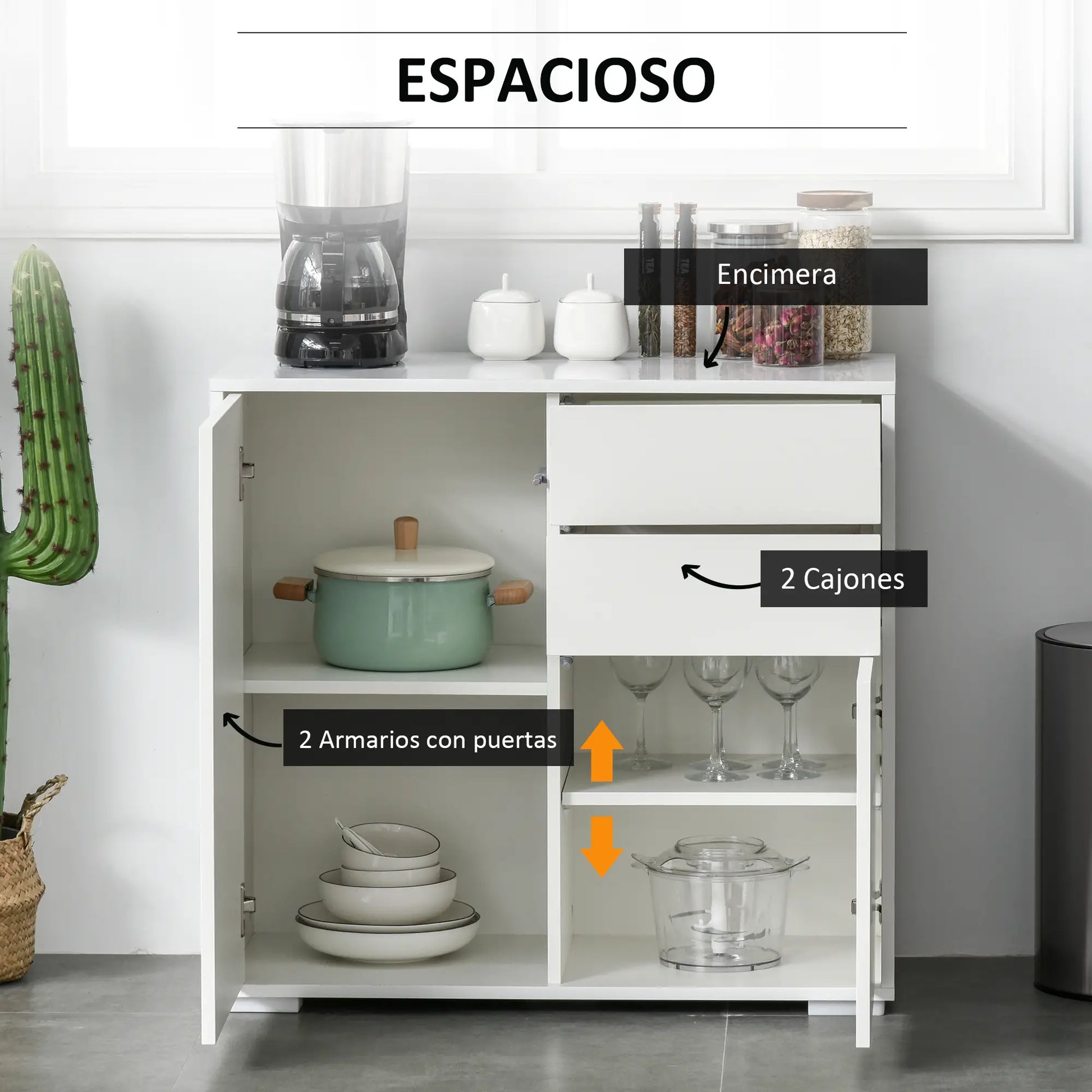 APARADOR DE COCINA MODERNO NORDIK PRESS image 1