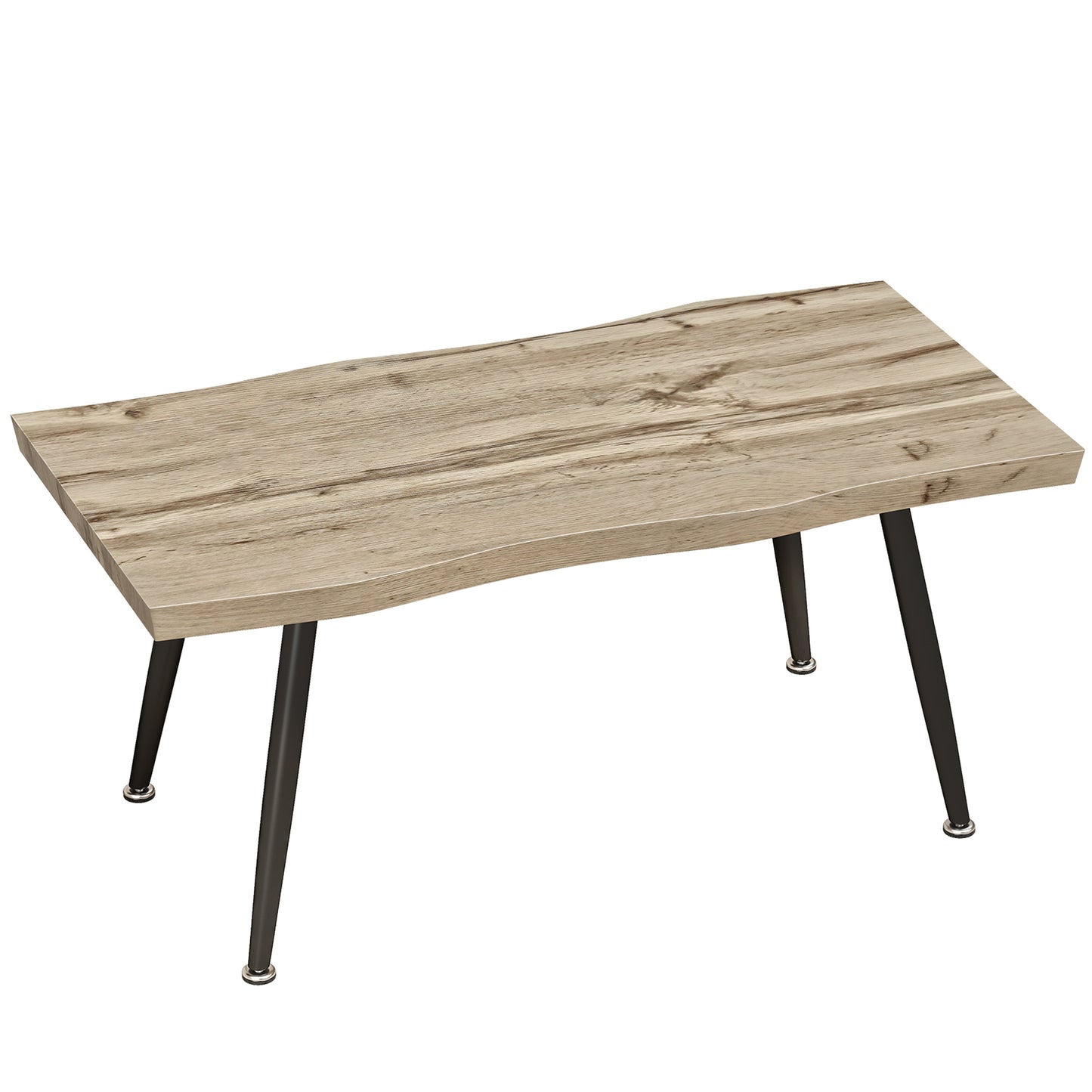 MESA DE CENTRO CURVA ROBLE STEEL image 7