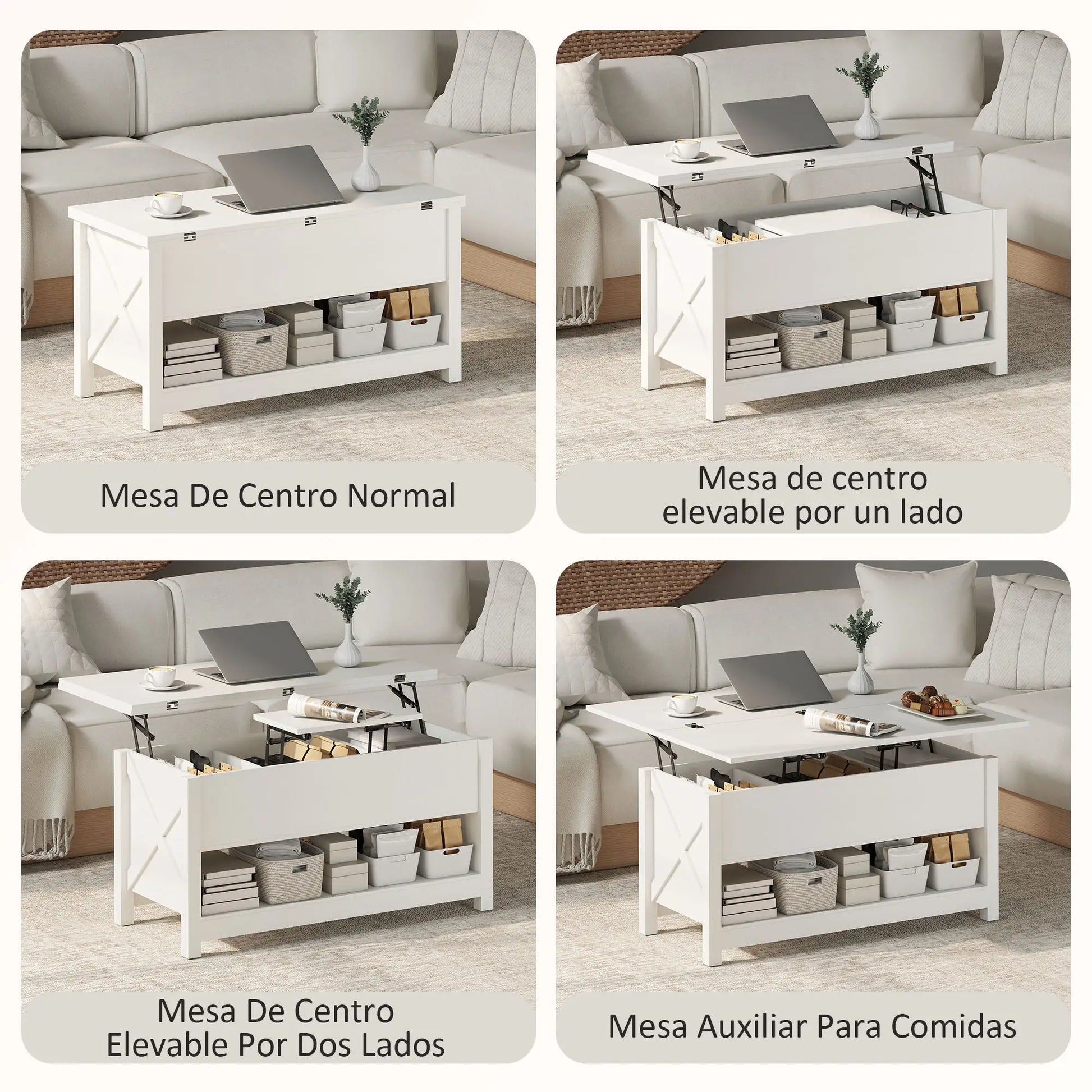 Mesa de Centro Elevable “BRISTOL” image 1