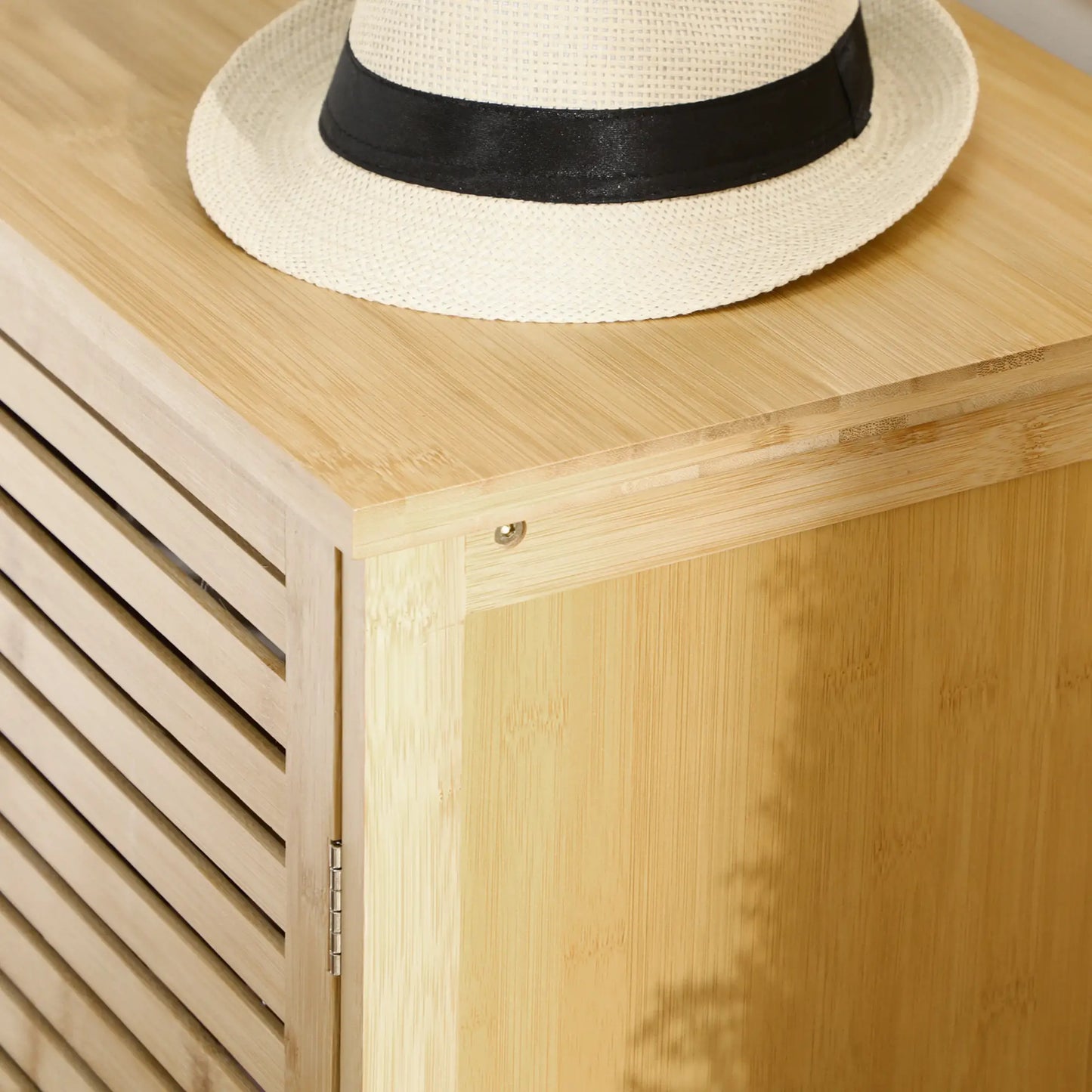 ARMARIO ZAPATERO NATURA BAMBU CON 3 PUERTAS image 8