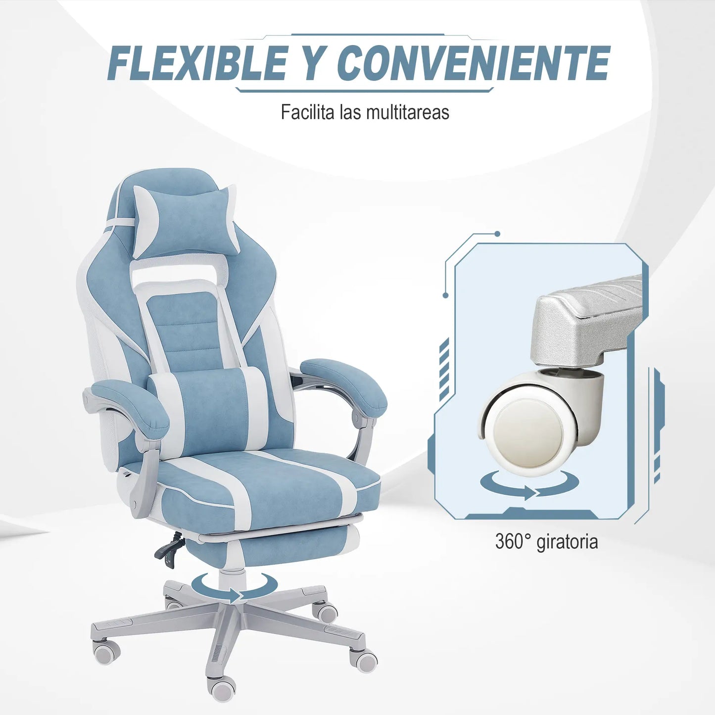 SILLA GAMER MODELO BLUELORD image 8