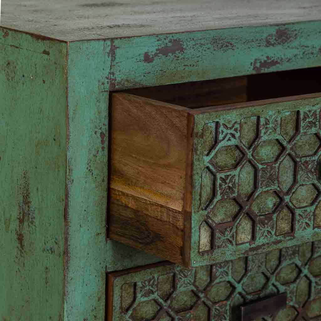 SINFONIER DE MADERA ARTESANAL 5 CAJONES – COLECCIÓN TOSCANA image 4