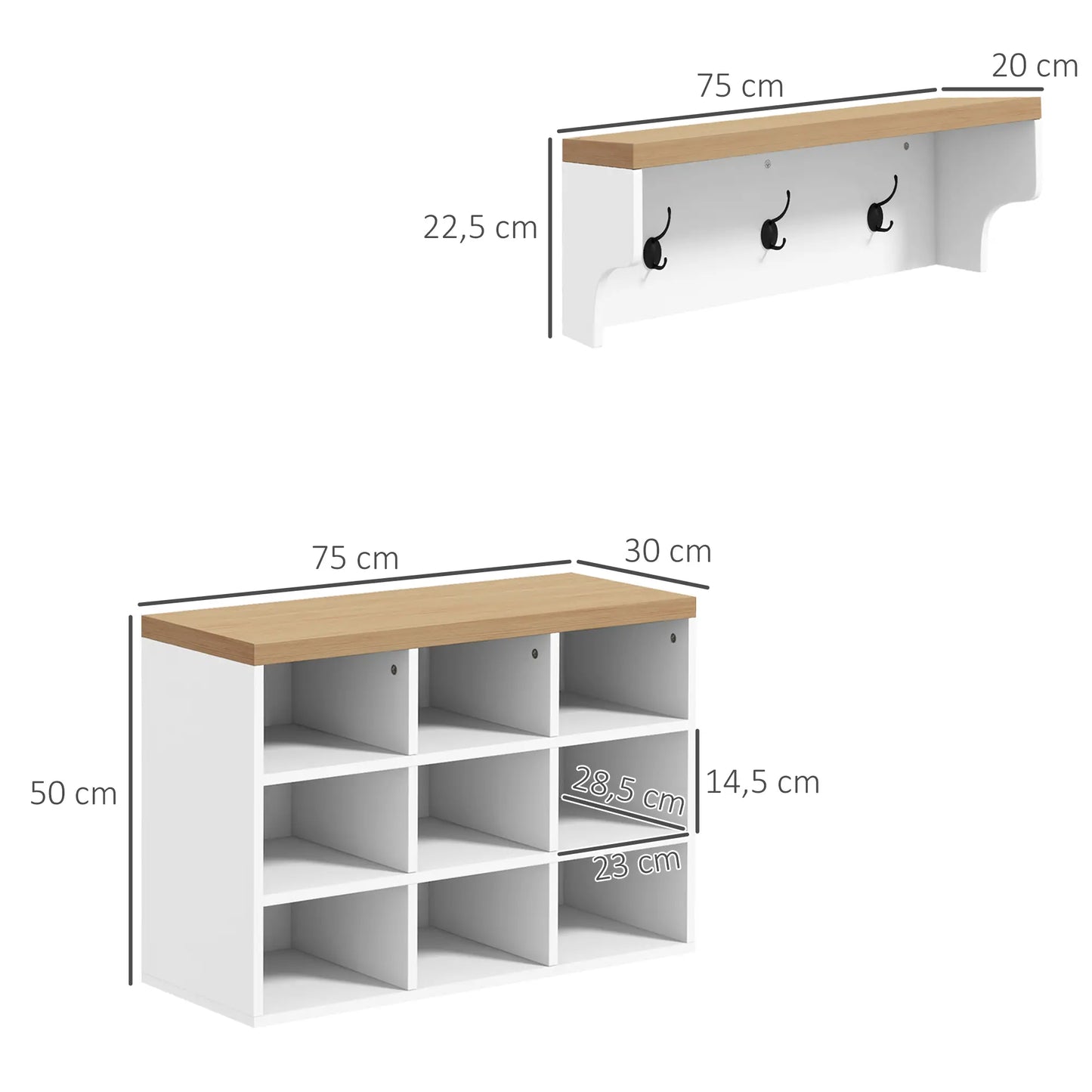 SET ENTRADA WHITE SMART 2EN1 image 6