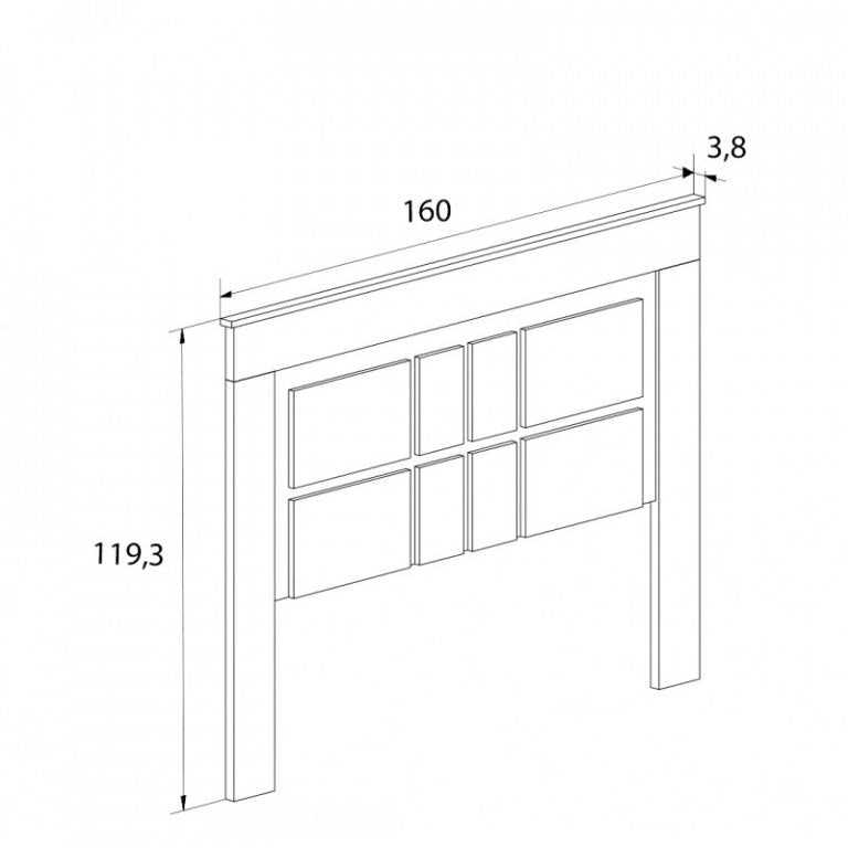 Dormitorio CHELLEN 01 en color cañón image 1