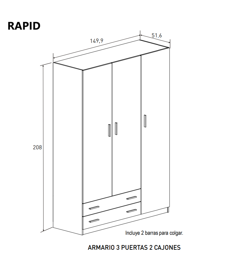 Armario mod Rapid 150 image 2