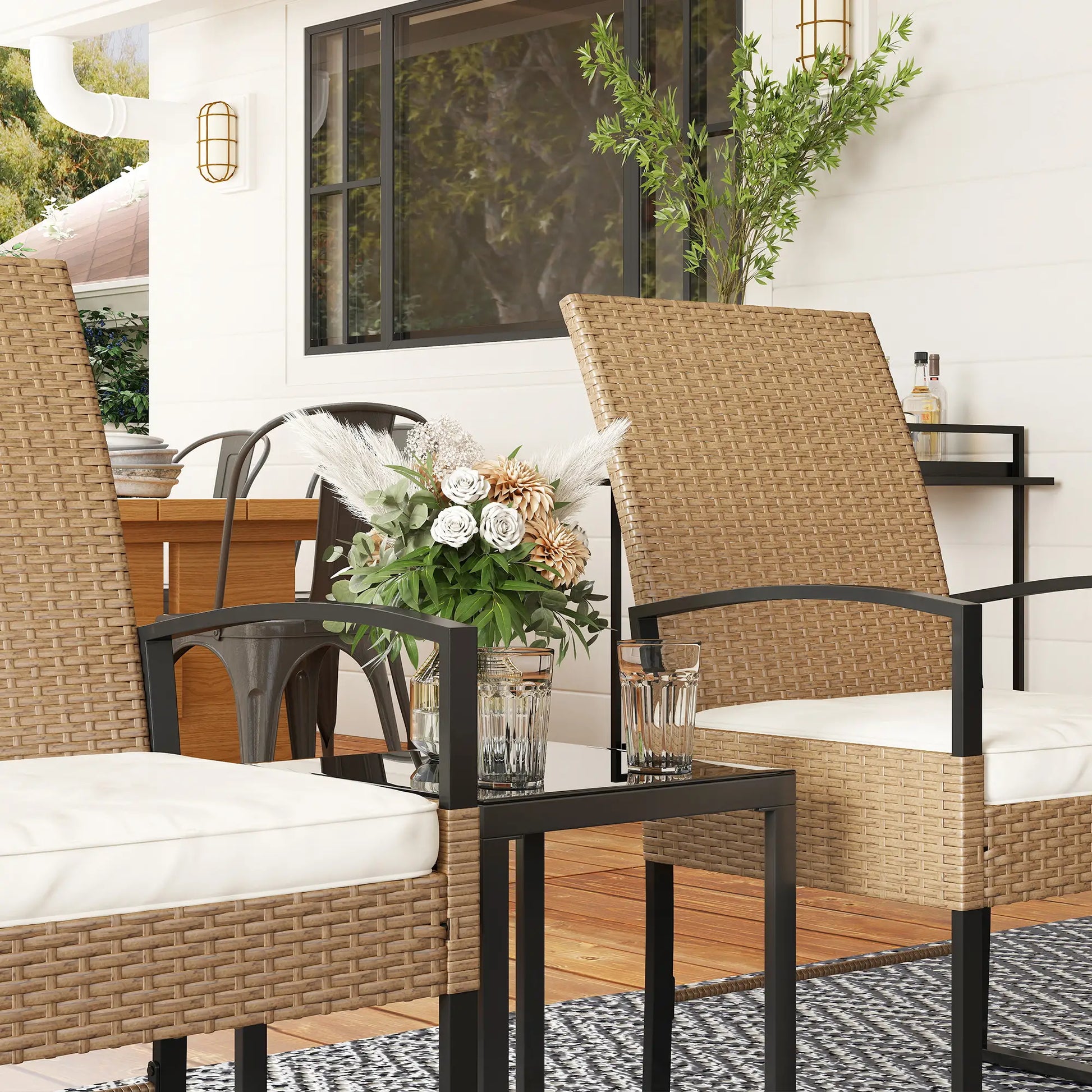 CONJUNTO DE JARDÍN DE RATÁN RELAX GARDEN COMFORT 3 image 8