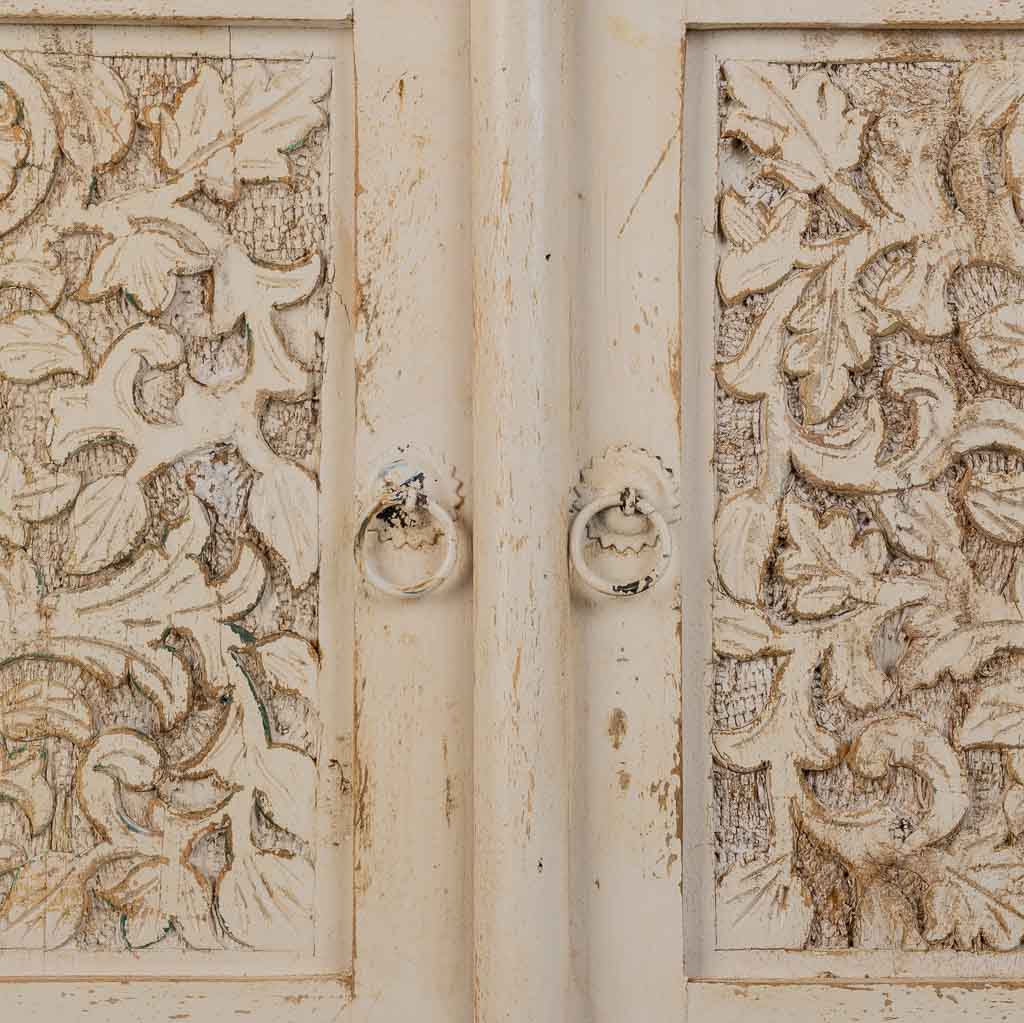 APARADOR DALIAN WHITE ARTESANAL ALTO image 4