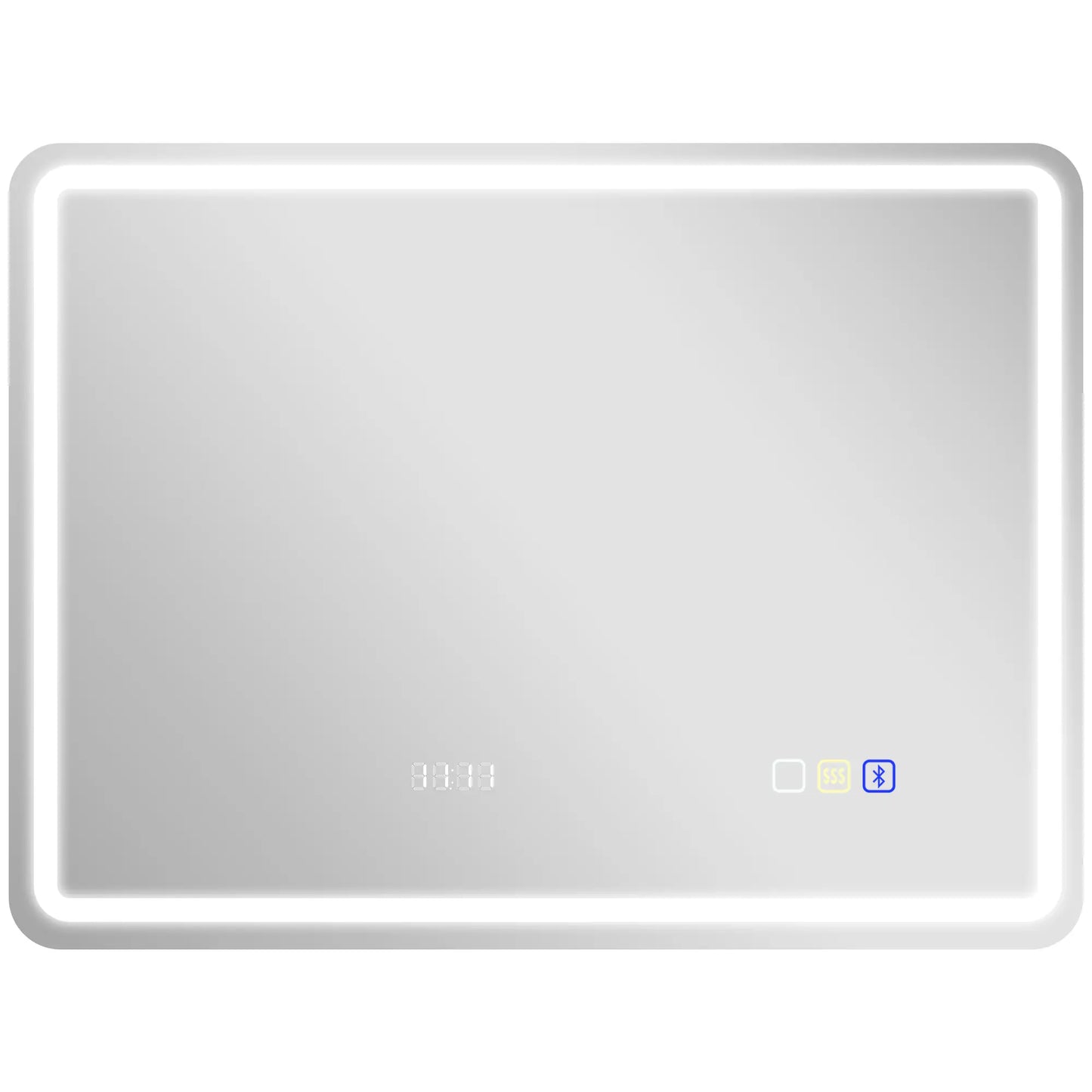 ESPEJO DE BAÑO LED NEXURA SOUND 80X60 CON BLUETOOTH, RELOJ Y ANTIVAHO image 4