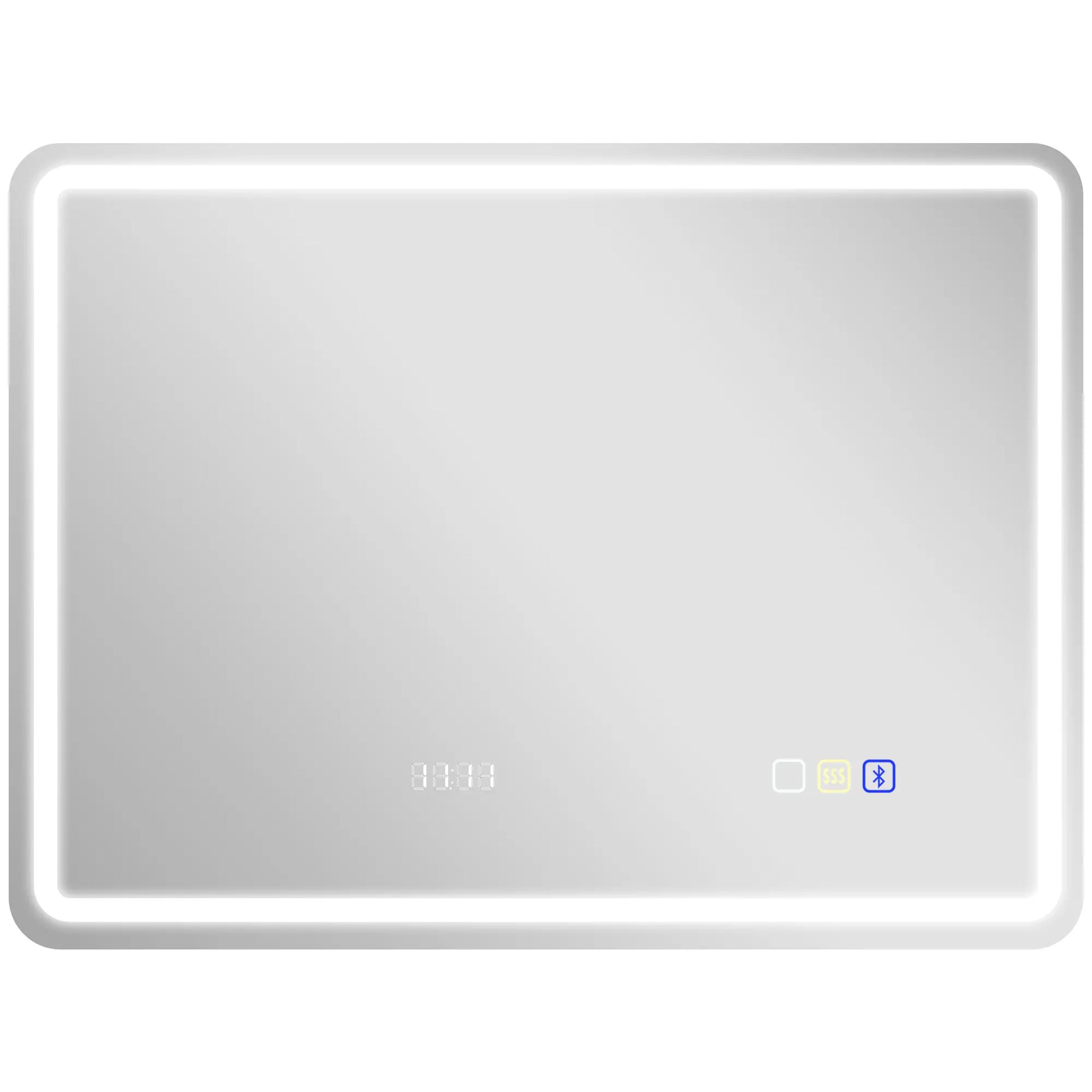 ESPEJO DE BAÑO LED NEXURA SOUND 80X60 CON BLUETOOTH, RELOJ Y ANTIVAHO image 4