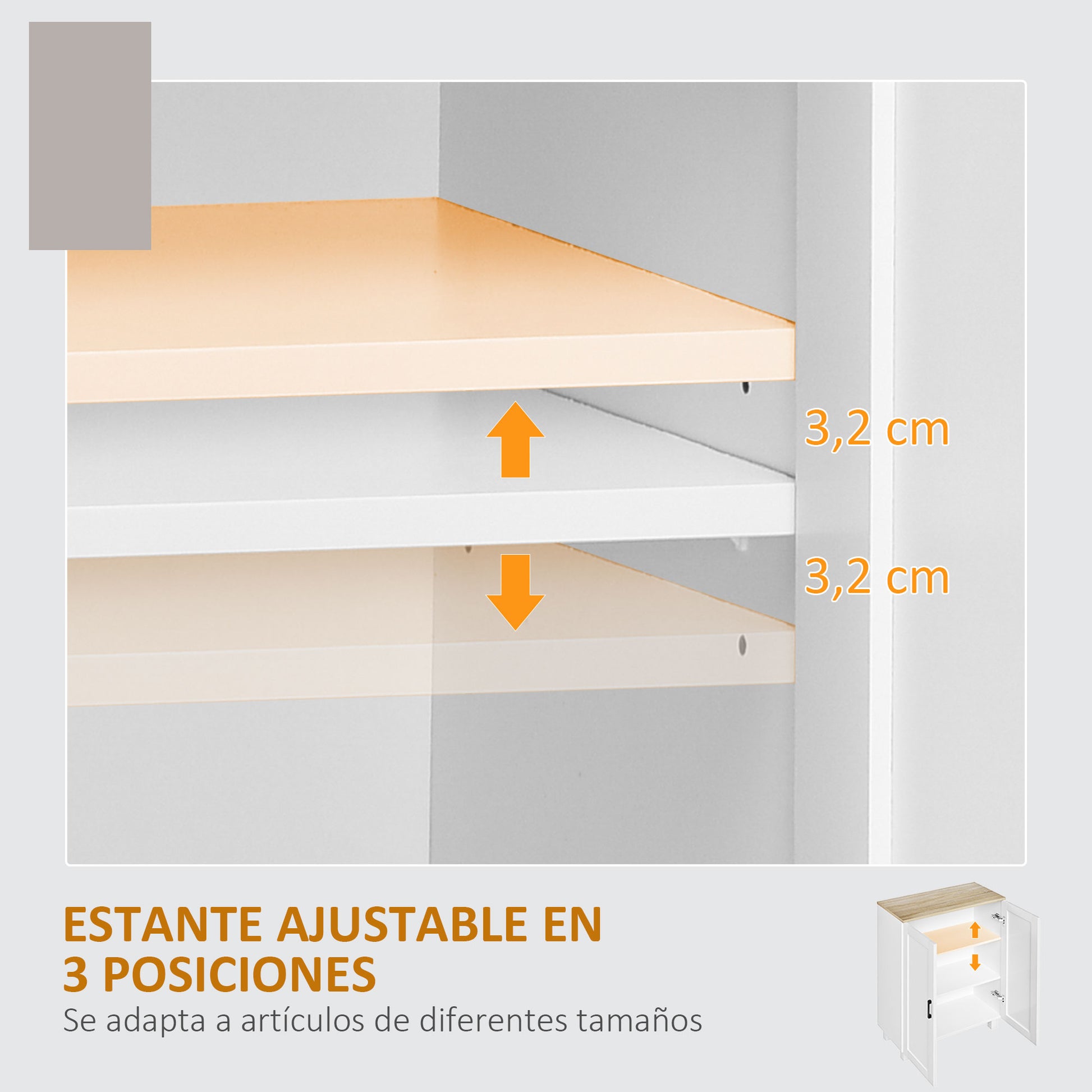 MUEBLE AUXILIAR NORDICLINE 2P image 9