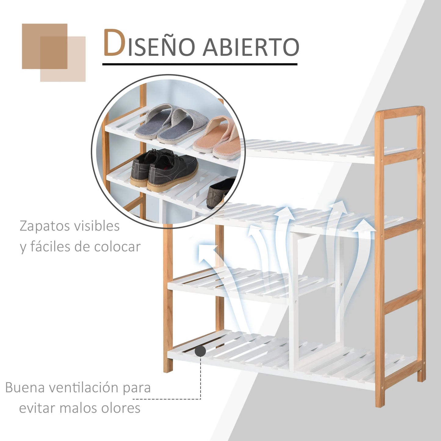 ZAPATERO MULTIUSO NÓRDICO PINO 4N image 5