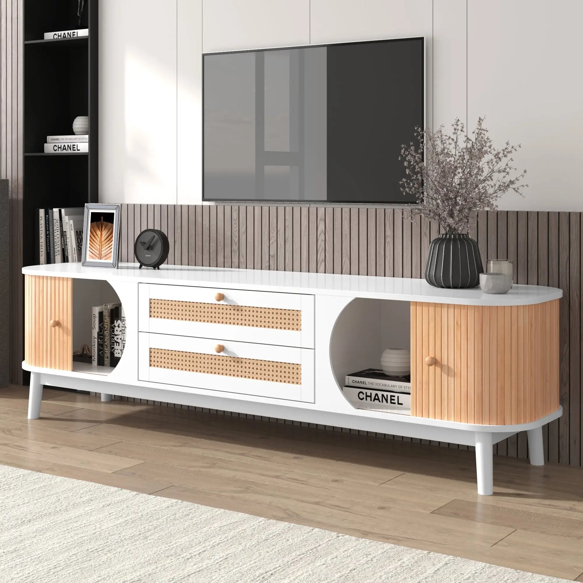 MUEBLE TV “RATTAN NATURAL 170” image 7