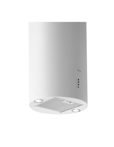 Campana Johnson de isla cilíndrica Blanca image 0