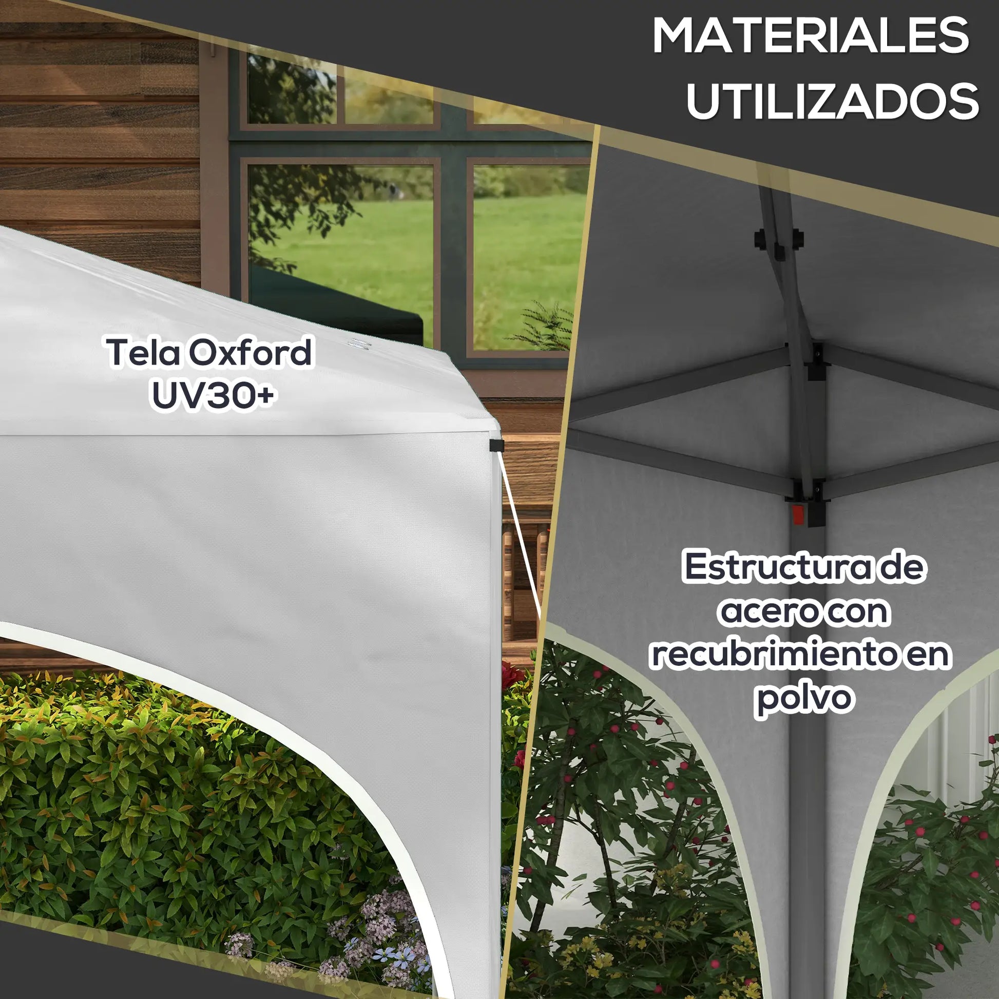CENADOR DE JARDÍN PLEGABLE AURORA SHADE 3X3 image 5