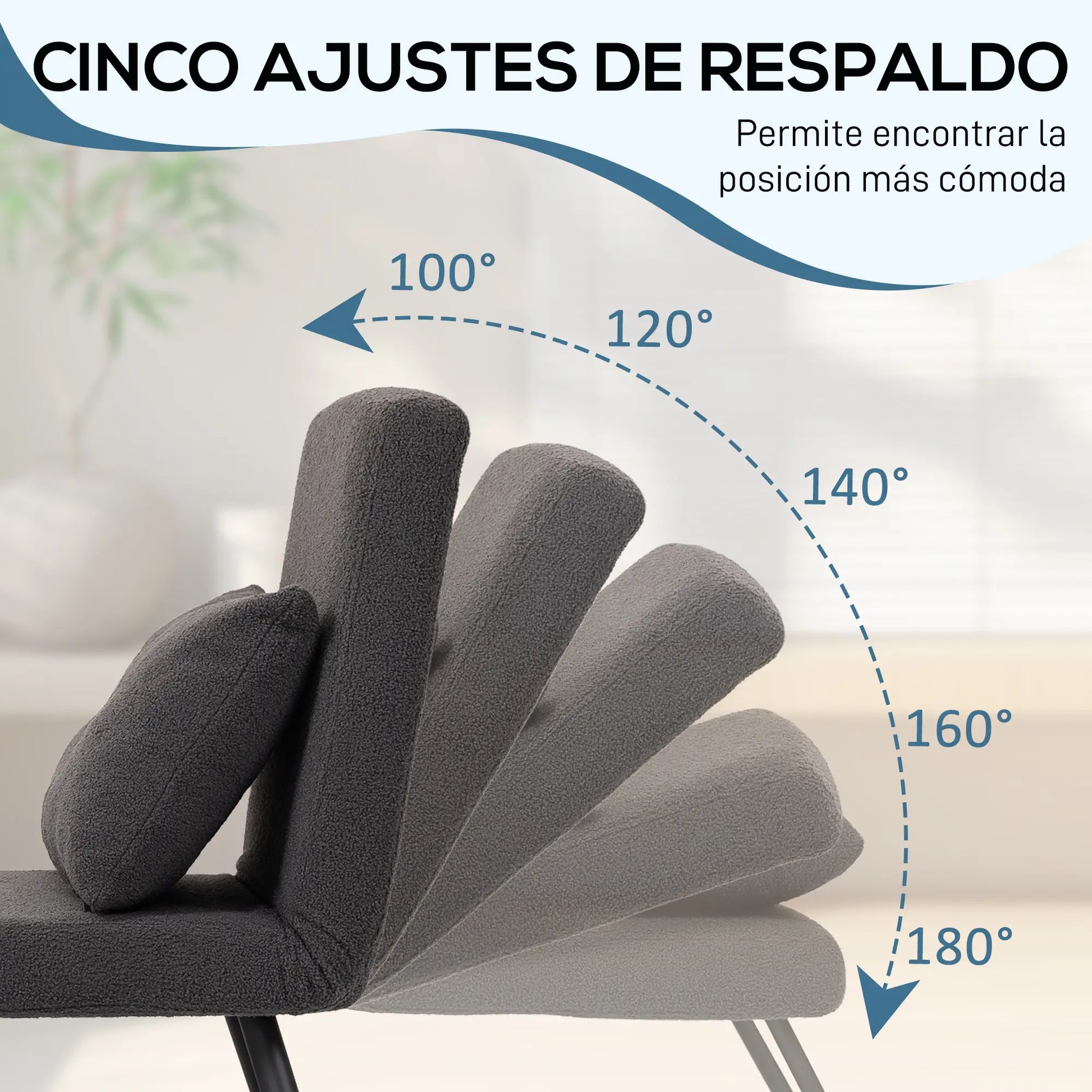 SOFÁ CAMA INDIVIDUAL KANSAS 4 EN 1 – SOFÁ CAMA CONVERTIBLE GRIS image 1