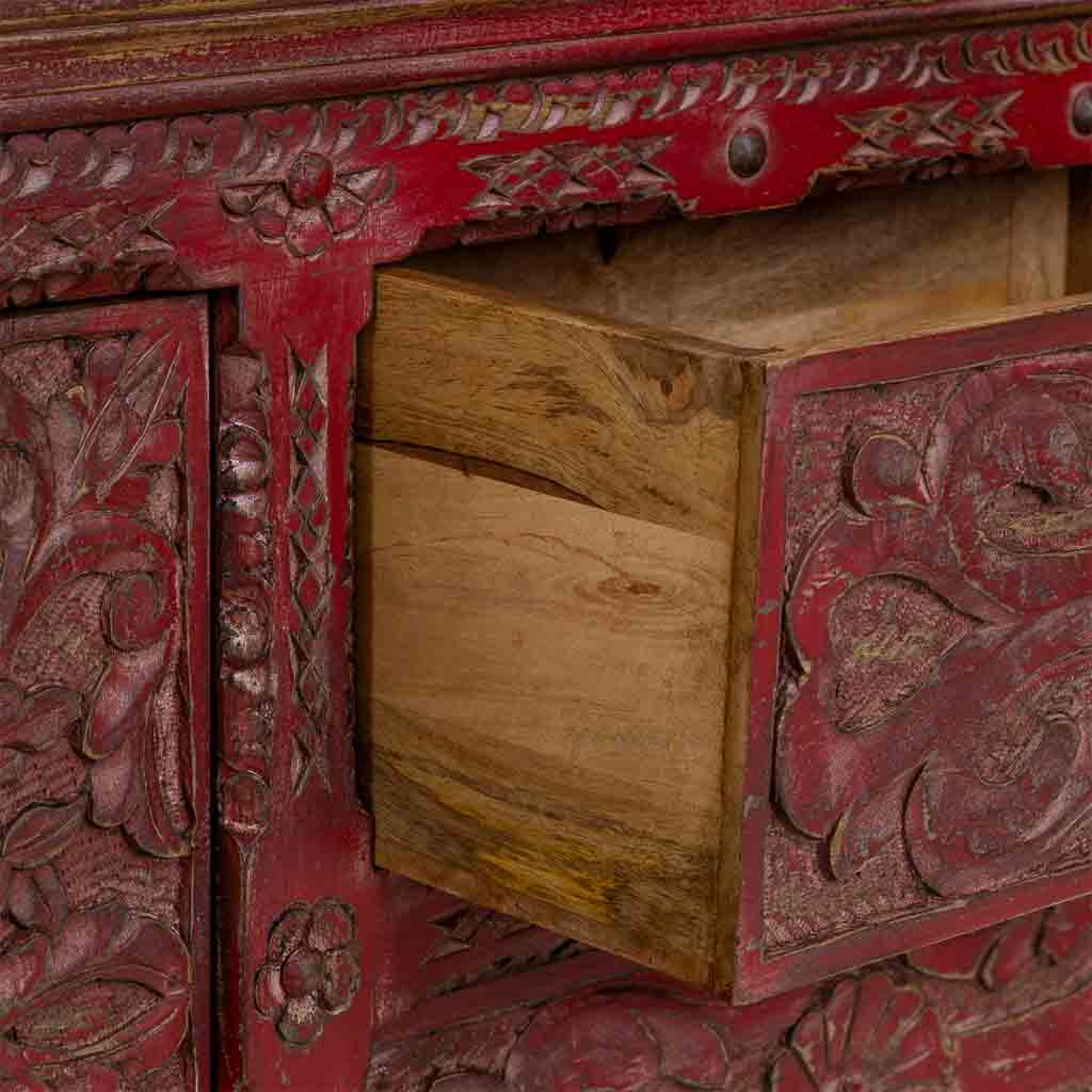 APARADOR DALIAN RED PATINA ARTESANAL image 4