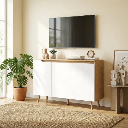 🪑 Aparador de Salón STORAGE SIDEBOARD – 3 Puertas 107 cm