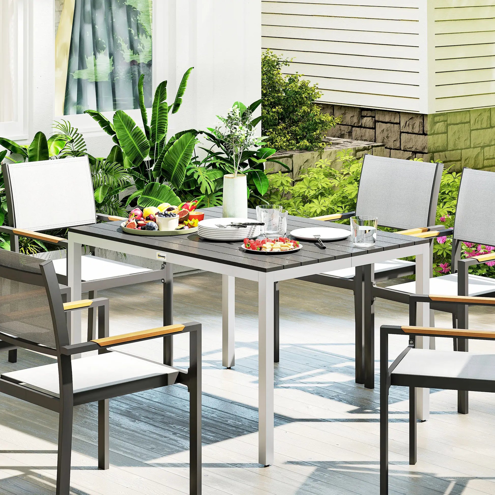 MESA DE COMEDOR DE JARDÍN EXTERIOR BLACKWOOD PRO · 4–6 PERSONAS image 9