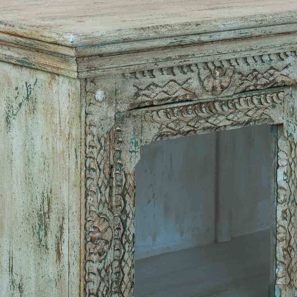 APARADOR DALIAN AQUA GREEN ARTESANAL 2 PUERTAS image 4