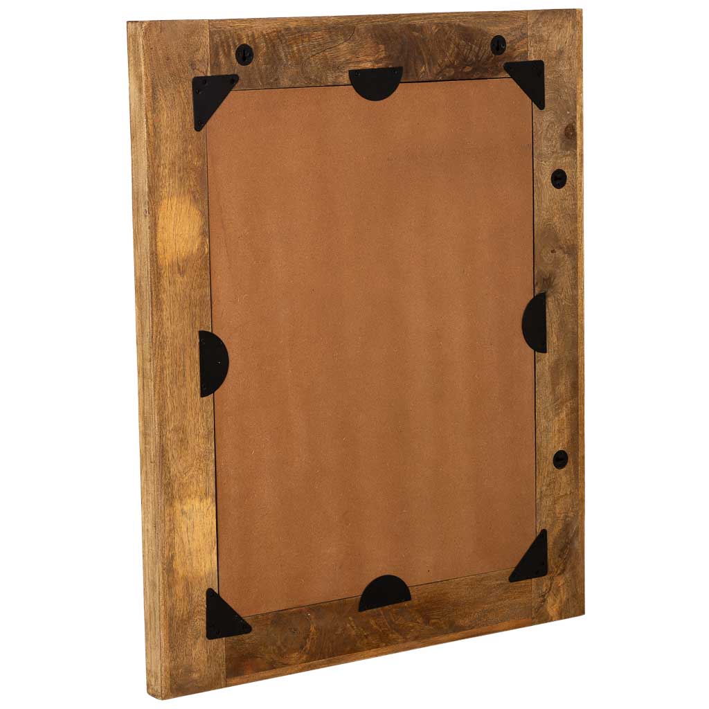 ESPEJO DALIAN ARTESANAL MARRÓN DE MADERA image 7