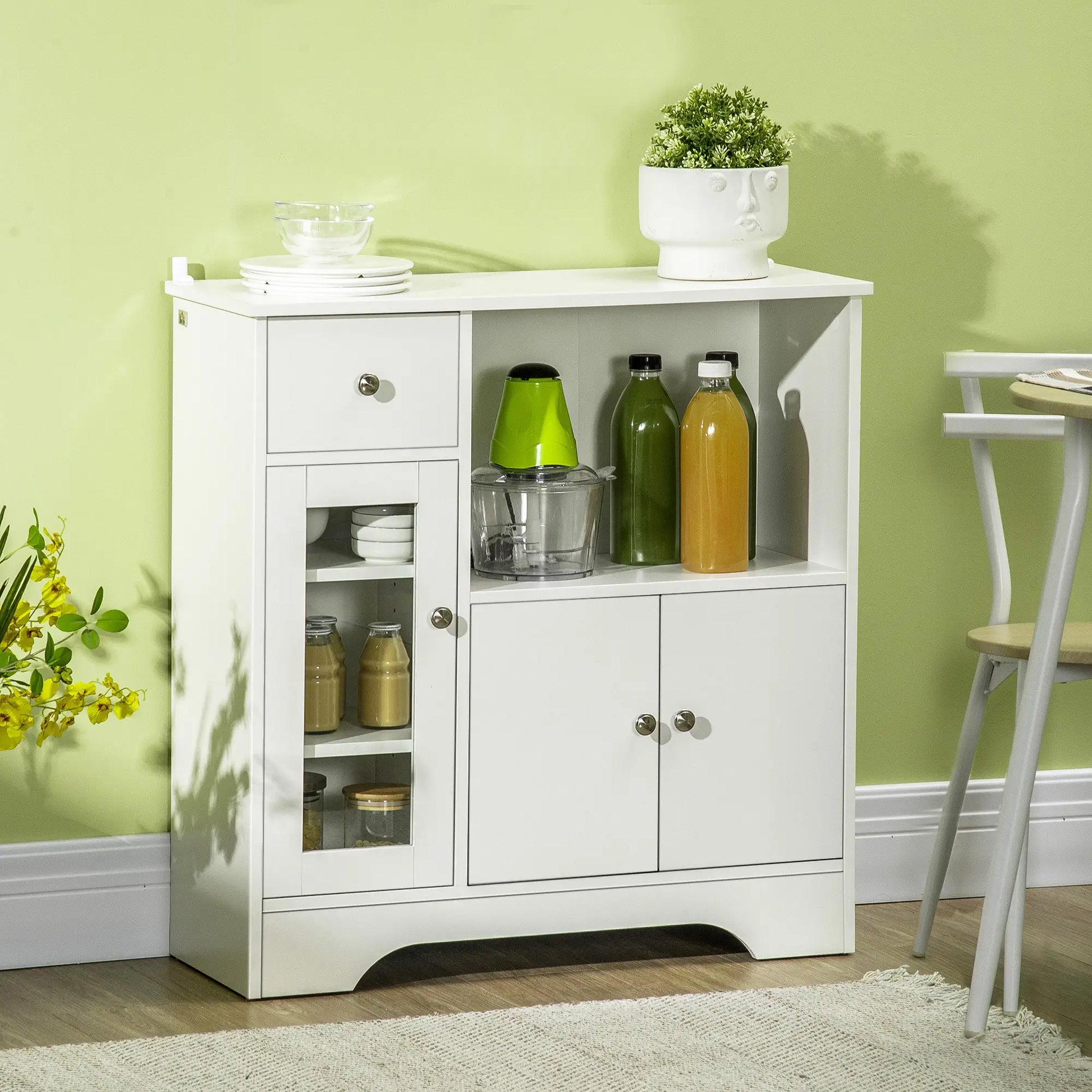 APARADOR DE COCINA MODERNO LUMINA GLASS image 0