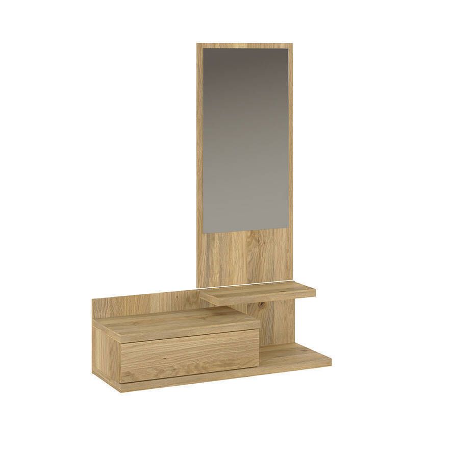 Recibidor Vertical con Cajón y Espejo AURA image 4