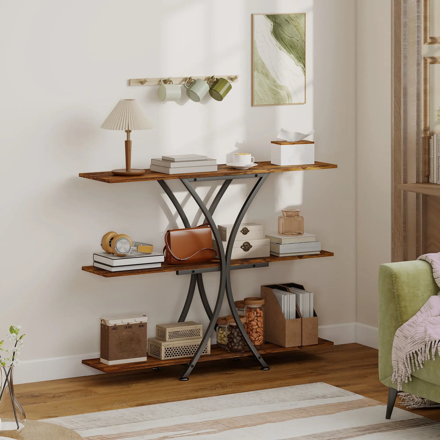 CONSOLA INDUSTRIAL “RUSTIC X THREE LEVELS” image 5