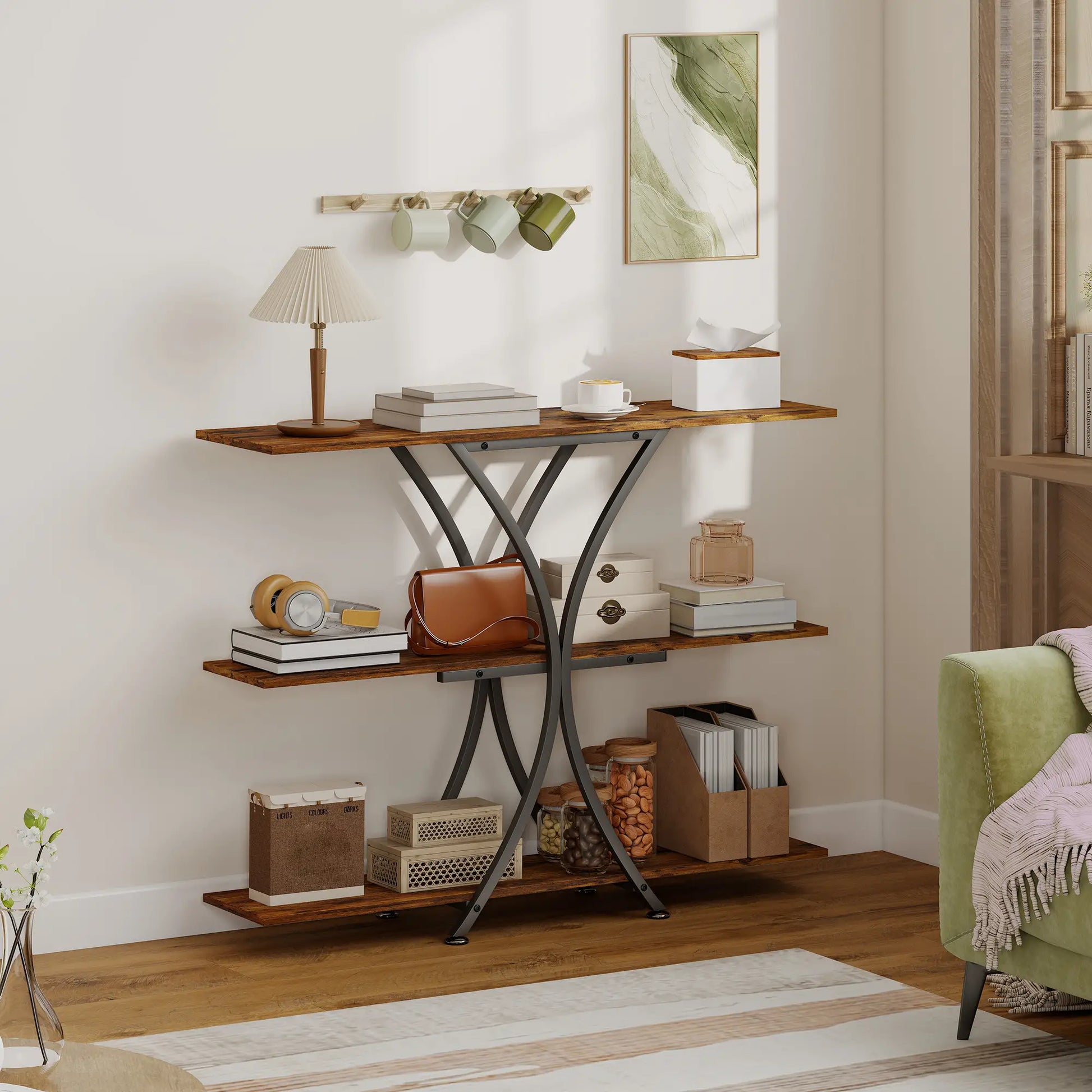 CONSOLA INDUSTRIAL “RUSTIC X THREE LEVELS” image 5