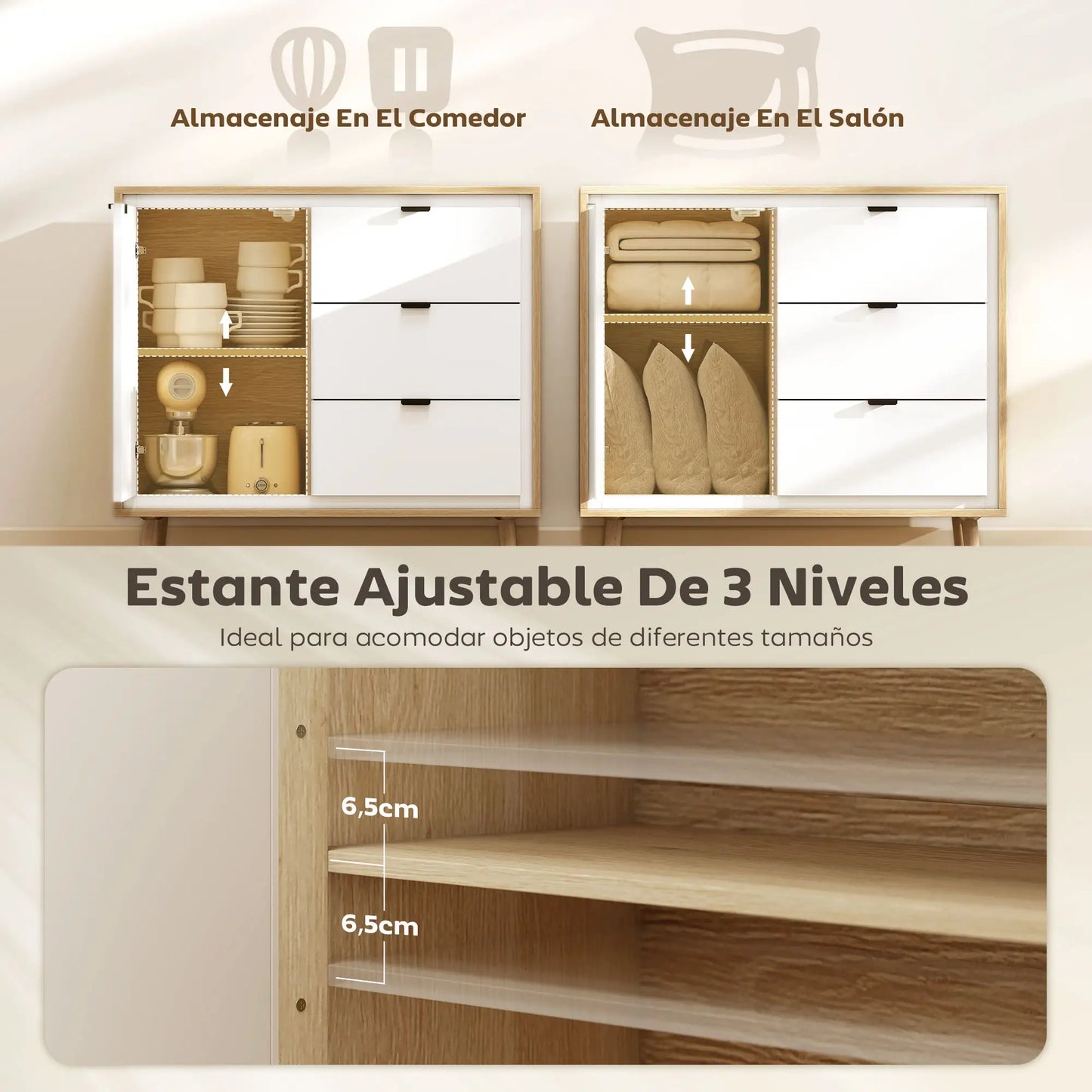 APARADOR MODERNO NÓRDIK NOVA image 5