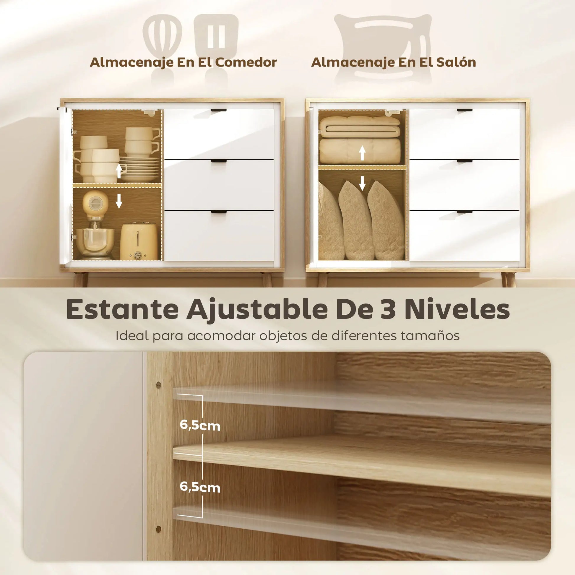 APARADOR MODERNO NÓRDIK NOVA image 5