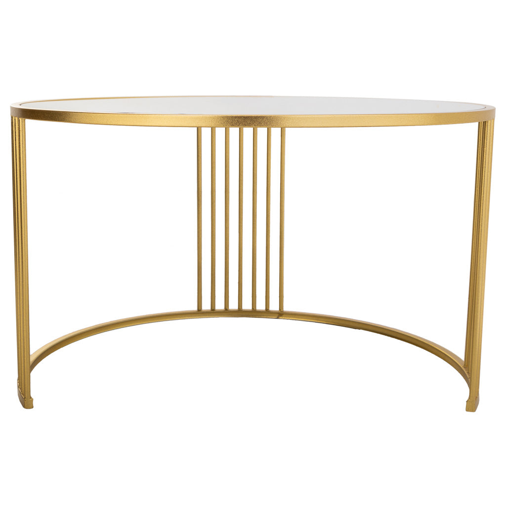 MESA DE CENTRO SANTIAGO GOLD ROUND image 3