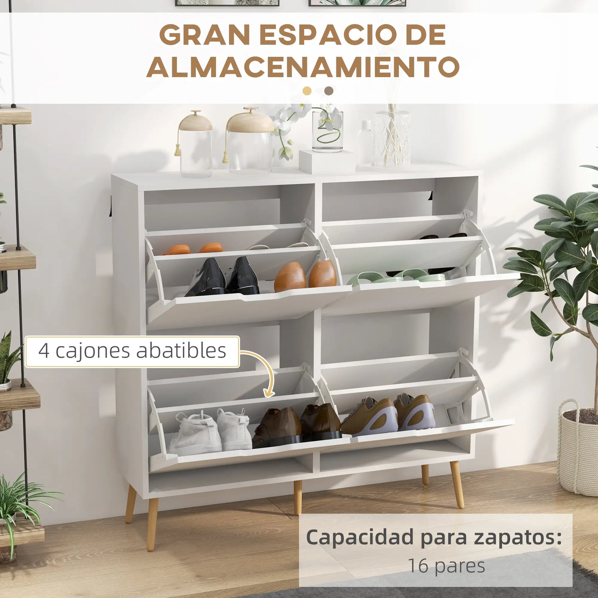 ZAPATERO ESTRECHO BLANCO LUMEN 16 image 9