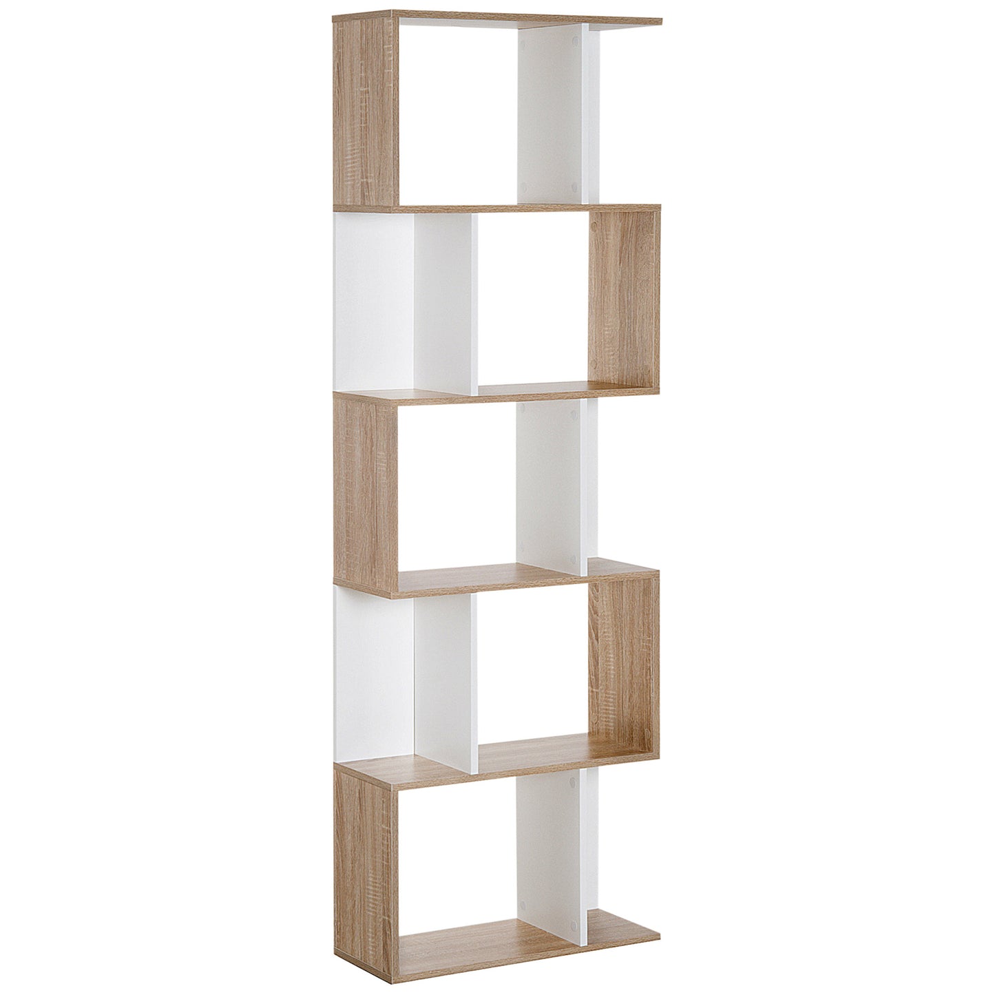 📚 Estantería Diseño S ZIGZAG – 5 Niveles 184 cm