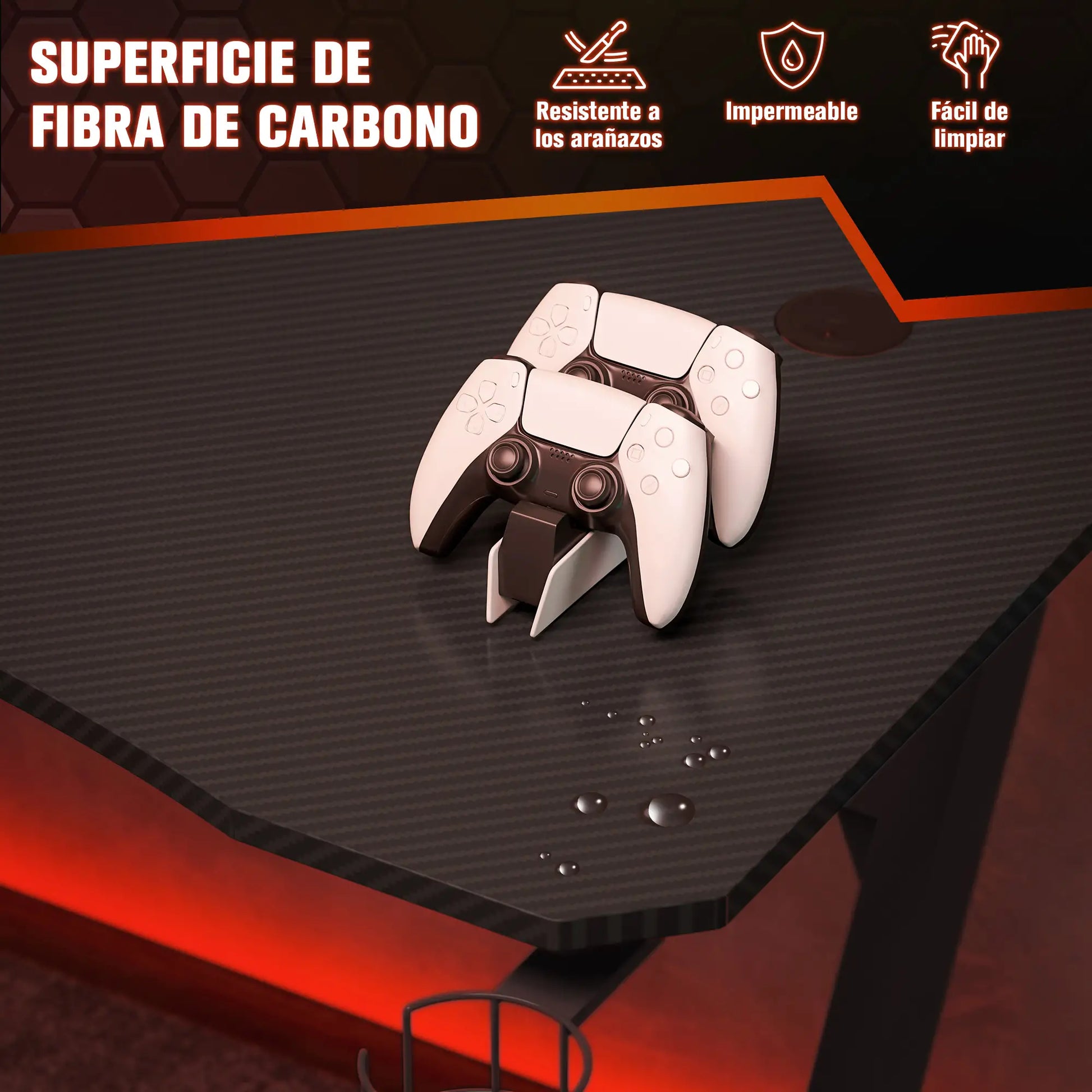 MESA GAMING MODELO CARBON PRO X120 image 6