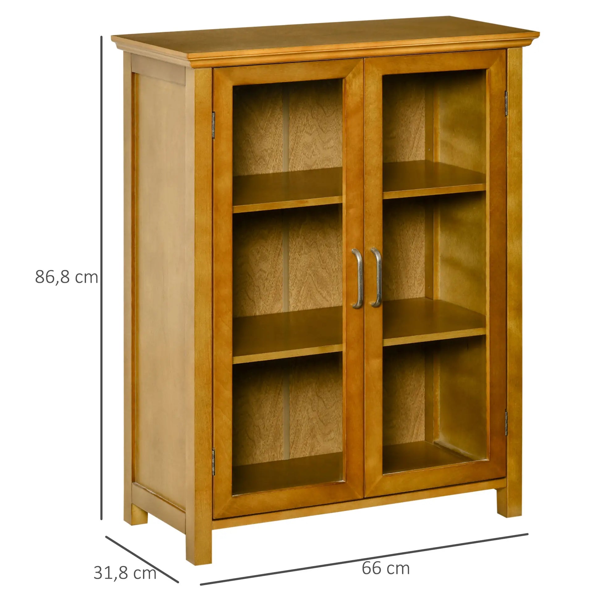 APARADOR VITRINA MODELO NOGALIS image 4