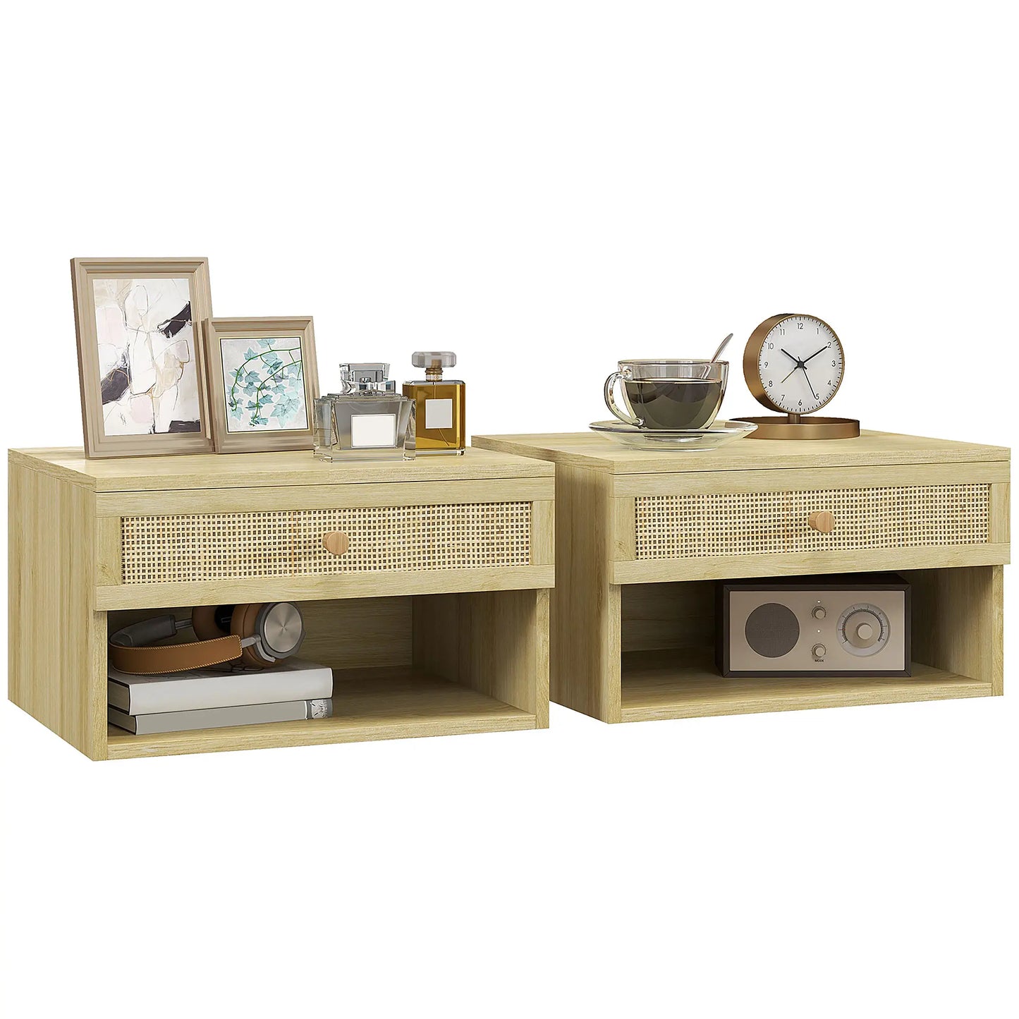 JUEGO DE MESITAS NATUR FLOAT RATTAN image 7