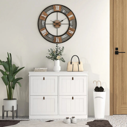 ZAPATERO ESTRECHO NORDIC STEP 4P CON PUERTAS ABATIBLES image 0