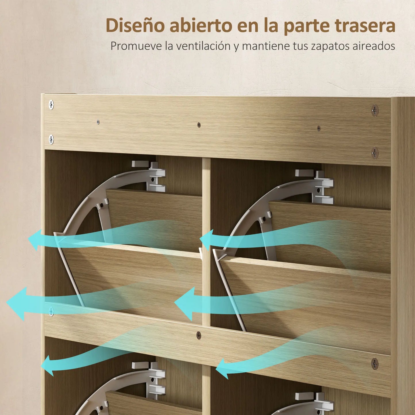 ZAPATERO ESTRECHO RATÁN NORDIC 16 image 8