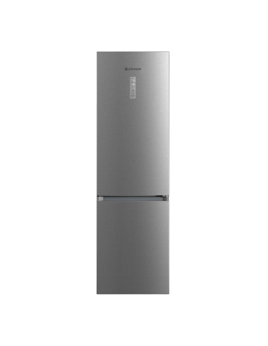 ❄️ Frigorífico Combi Johnson JRC185EN2X 185 cm Inox – 338L No Frost Inverter